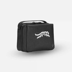 Sun Day Red x VESSEL Signature Toiletry Bag LE Crosshatch Black